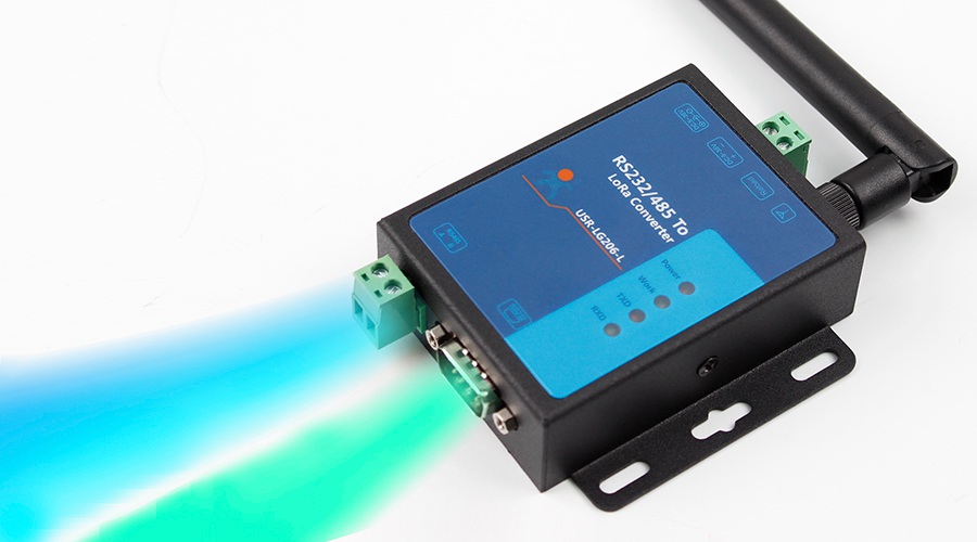 LoRa数传终端USR-LG206串口自由选择 LoRa数传终端USR-LG206串口自由选择